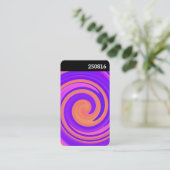 Carte De Visite En-tête V - Abstrait 250816 - 01c (Debout devant)