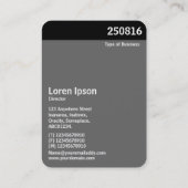 Carte De Visite En-tête V - Abstrait 250816 - 01c (Dos)