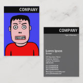 Carte De Visite En-tête V - Arcade/Mall (Devant / Derrière)