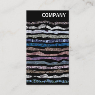 Carte De Visite En-tête V - Bandes minérales