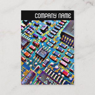 Carte De Visite En-tête V - Belle Circuitrie