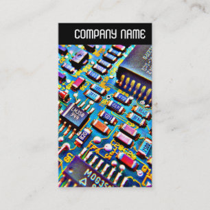 Carte De Visite En-tête V - Belle Circuitrie