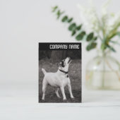 Carte De Visite En-tête V - Chien Agog (Debout devant)