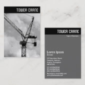 Carte De Visite En-tête V - CRANE DE TOUR (Devant / Derrière)