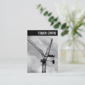 Carte De Visite En-tête V - CRANE DE TOUR (Debout devant)