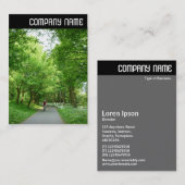 Carte De Visite En-tête V - Cycle Way (Devant / Derrière)