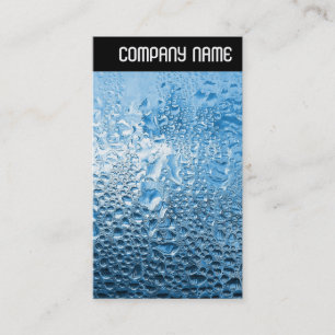 Carte De Visite En-tête V - Eau bleue