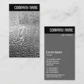 Carte De Visite En-tête V - Eau Cool (Devant / Derrière)