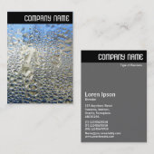 Carte De Visite En-tête V - Eau Cool II (Devant / Derrière)