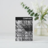 Carte De Visite En-tête V - Échafaudage (Debout devant)