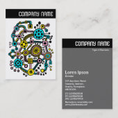 Carte De Visite En-tête V - Écosystème III (Devant / Derrière)