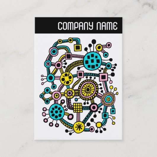 Carte De Visite En-tête V - Écosystème III (Devant)