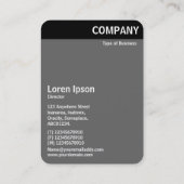 Carte De Visite En-tête V - Fleurs Abstraites 031023 (Dos)