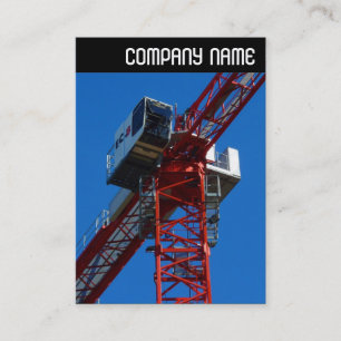 Carte De Visite En-tête V - Grue tour