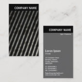 Carte De Visite En-tête V - Image - Conception ondulée (Devant / Derrière)