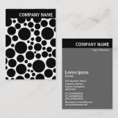 Carte De Visite En-tête V - Image - Spots (Devant / Derrière)