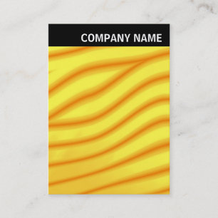 Carte De Visite En-tête V - Image - Vagues Jaunes