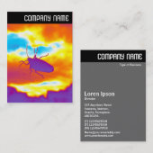 Carte De Visite En-tête V - Le bug psychédélique (Devant / Derrière)