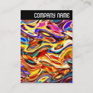 Carte De Visite En-tête V - Mélange de couleurs 01