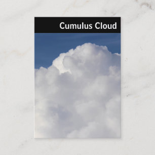 Carte De Visite En-tête V - Nuage Cumulus
