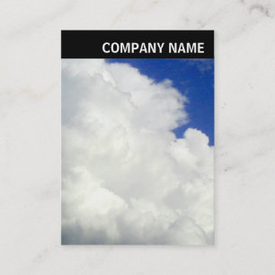 Carte De Visite En-tête V - Photo - Nuages cumulés