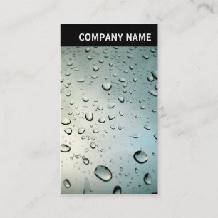 Carte De Visite En-tête V - Photo - Pluie sur ma fenêtre