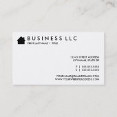 Carte De Visite EN VENTE/A VENDU le signe (Dos)