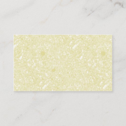 Carte de visite en verre à tôle fleurie (Dos)