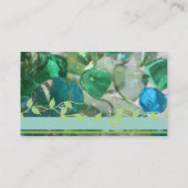 Carte de visite en verre de mer (Dos)