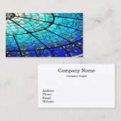 Carte de visite en verre tendu (Devant / Derrière)