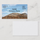 Carte De Visite encadrement de maison (Devant / Derrière)