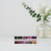 Carte de visite Enchanteur de fleurs (Debout devant)