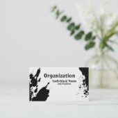 Carte De Visite Encre Artsy (Debout devant)