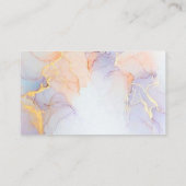 Carte De Visite Encre d'alcool fluide (Dos)