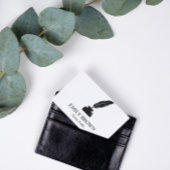 Carte De Visite Encre Quill Agent de signature de prêt notaire min