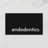 Carte De Visite endodontique. (Devant)