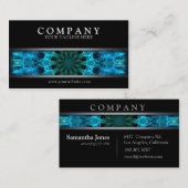 Carte De Visite Énergie bleue moderne (Devant / Derrière)