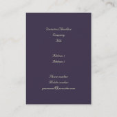 Carte De Visite Énergie de l'amour (Dos)