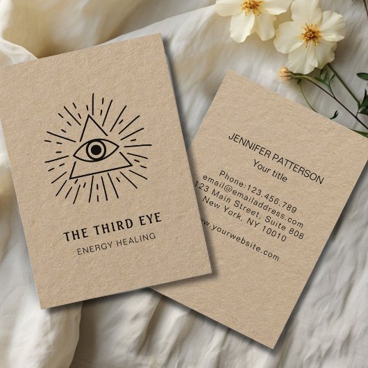 Carte De Visite Énergie Reiki Spirituelle