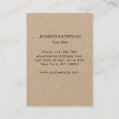 Carte De Visite Énergie Reiki Spirituelle (Dos)