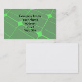 Carte De Visite Énergie renouvelable (Devant / Derrière)