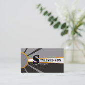 Carte De Visite Énergie solaire/solaire/sources d'énergie alternat (Debout devant)