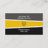 Carte De Visite Énergie solaire/solaire/sources d'énergie alternat (Dos)