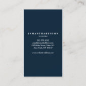 Carte De Visite Energie Spirituelle Heiler Reiki (Dos)