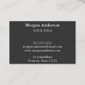 Carte De Visite Energie Spirituelle Heiler Reiki (Dos)