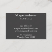 Carte De Visite Energie Spirituelle Heiler Reiki (Dos)