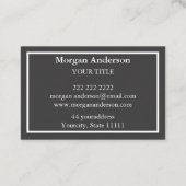 Carte De Visite Energie Spirituelle Heiler Reiki (Dos)