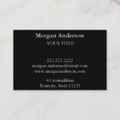 Carte De Visite Energie Spirituelle Heiler Reiki (Dos)