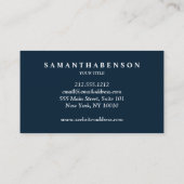 Carte De Visite Energie Spirituelle Heiler Reiki (Dos)