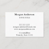 Carte De Visite Energie Spirituelle Heiler Reiki (Dos)